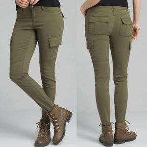 Prana Meme Slim Fit Hiking Pants Sz 2